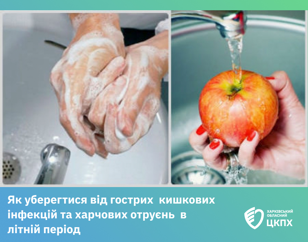 Як уберегтися від гострих кишкових інфекцій та харчових отруєнь в літній період Як уберегтися від гострих кишкових інфекцій та харчових отруєнь в літній період