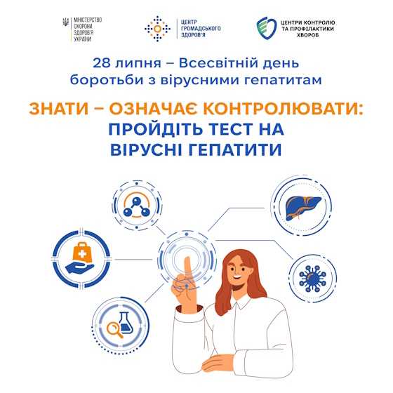 5 причин пройти тестування на гепатити B і C вже сьогодні